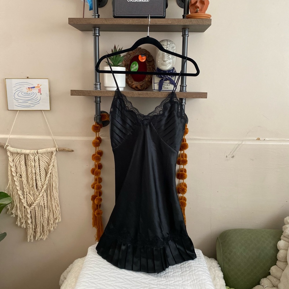Vintage Black Night Gown/Slip